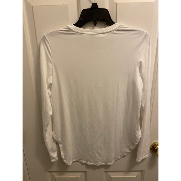 Brand New G4 Free Men Size XS White Spandex Stretch Long Sleeve Shirt Activewear - Picture 2 of 3